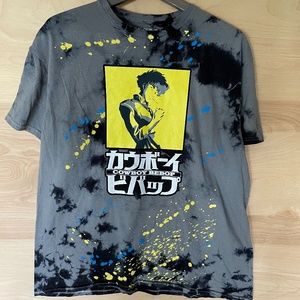 NWT Cowboy Bebop Tie Dye Men's L